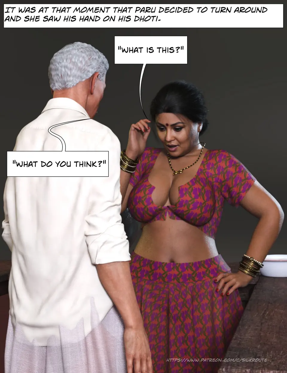 Silk Route – Masala Moments [Ira Ram] porn comic — Season 1, Chapter 7, page 17