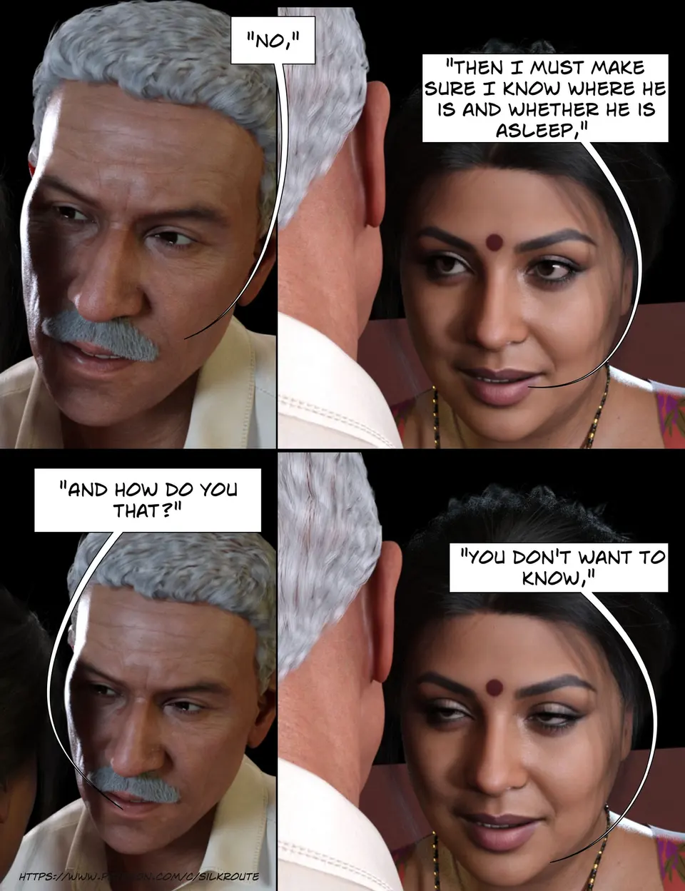 Silk Route – Masala Moments [Ira Ram] porn comic — Season 1, Chapter 7, page 36
