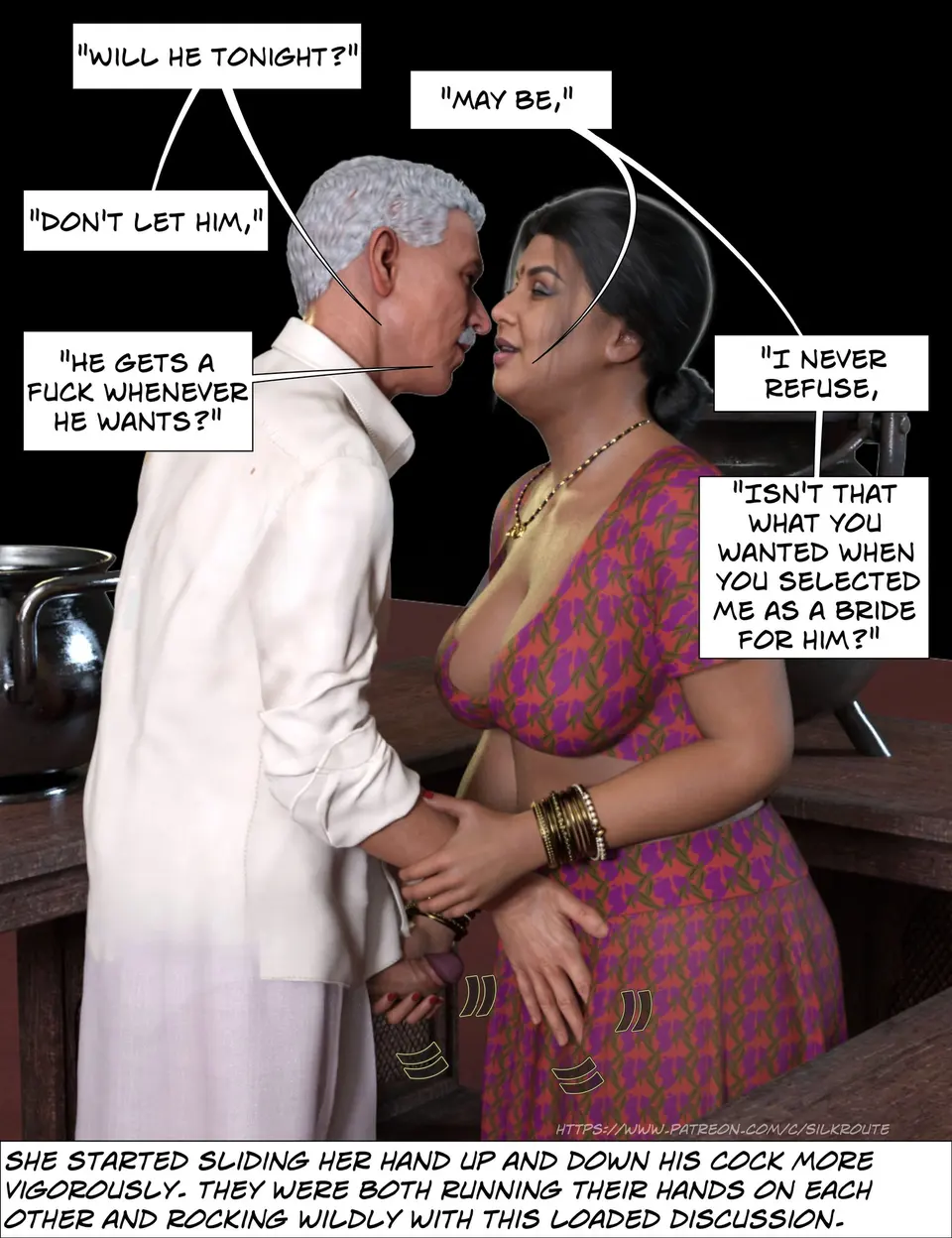 Silk Route – Masala Moments [Ira Ram] porn comic — Season 1, Chapter 7, page 40