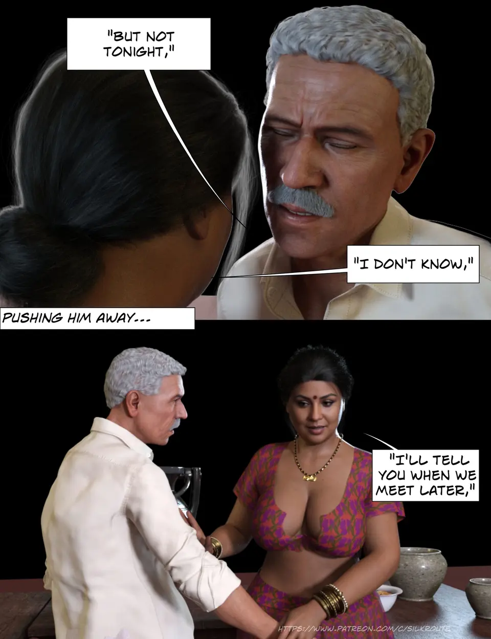 Silk Route – Masala Moments [Ira Ram] porn comic — Season 1, Chapter 7, page 41