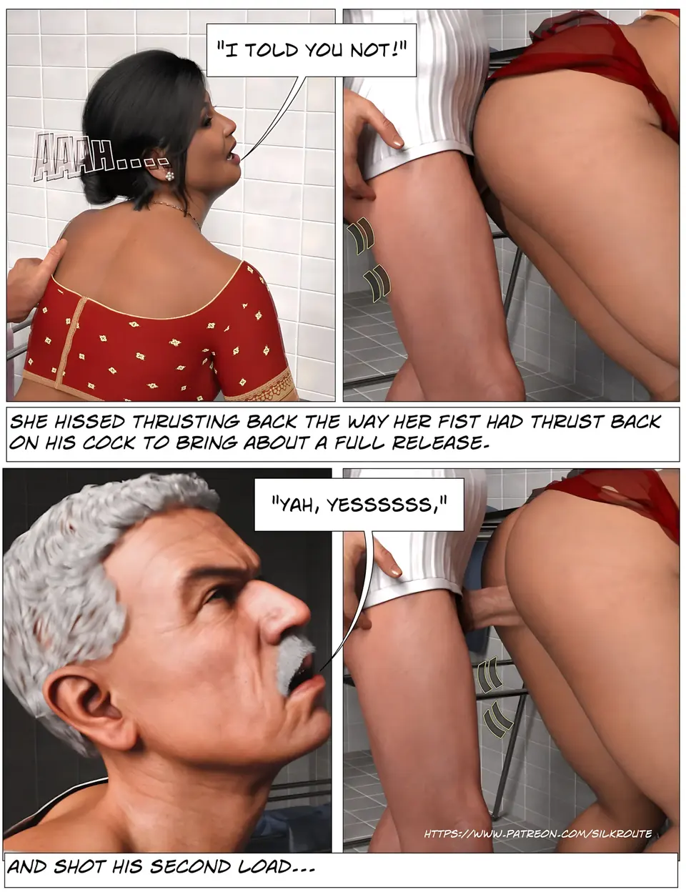 Silk Route – Masala Moments [Ira Ram] porn comic — Season 1, Chapter 8, page 35