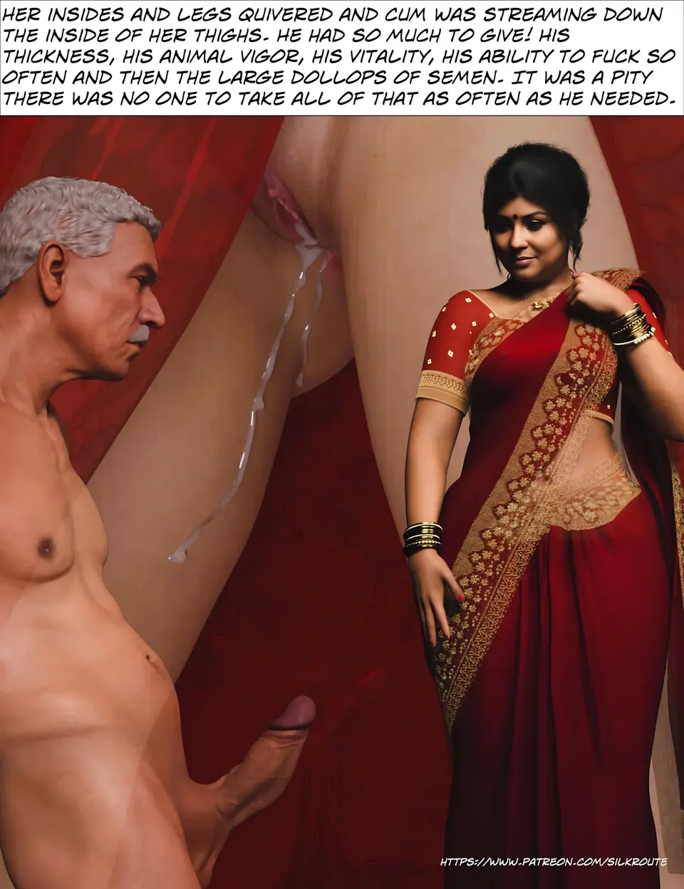Silk Route – Masala Moments [Ira Ram] porn comic — Season 1, Chapter 8, page 40