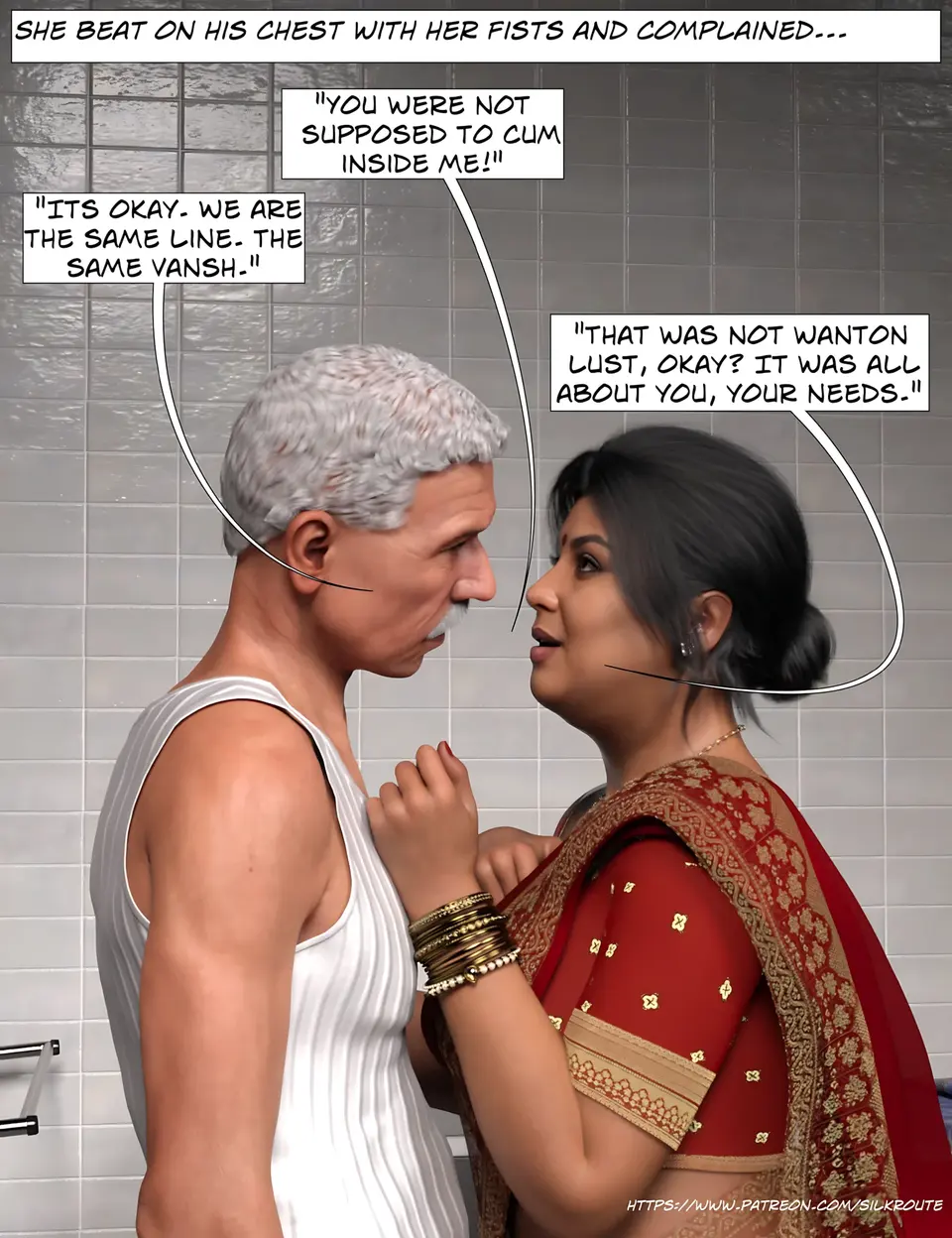 Silk Route – Masala Moments [Ira Ram] porn comic — Season 1, Chapter 8, page 41
