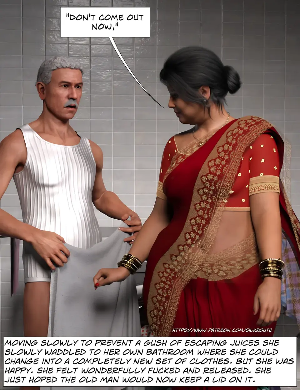 Silk Route – Masala Moments [Ira Ram] porn comic — Season 1, Chapter 8, page 43