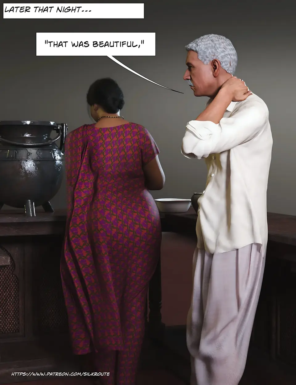 Silk Route – Masala Moments [Ira Ram] porn comic — Season 1, Chapter 8, page 44