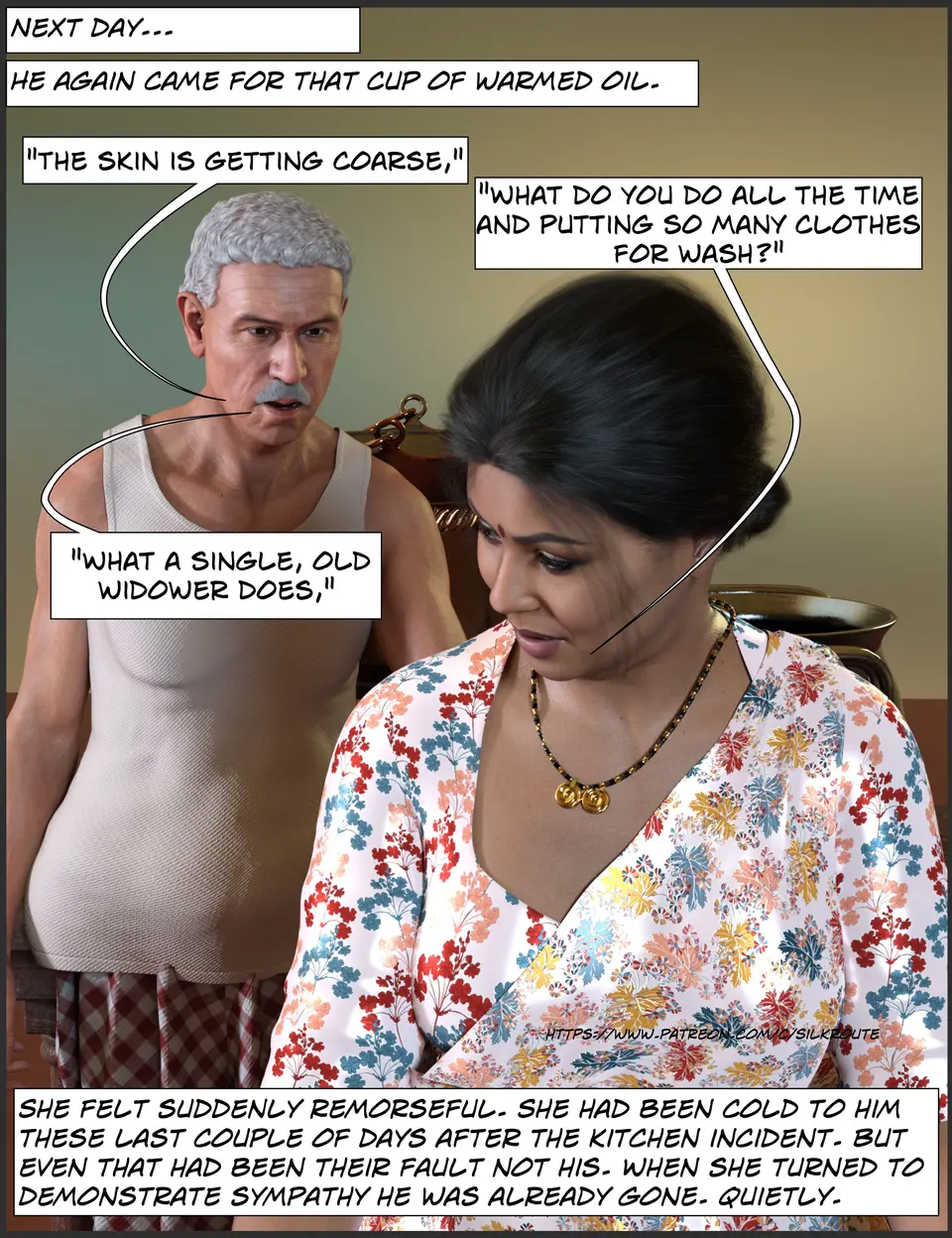 Silk Route – Masala Moments [Ira Ram] porn comic — Season 1, Chapter 9, page 2