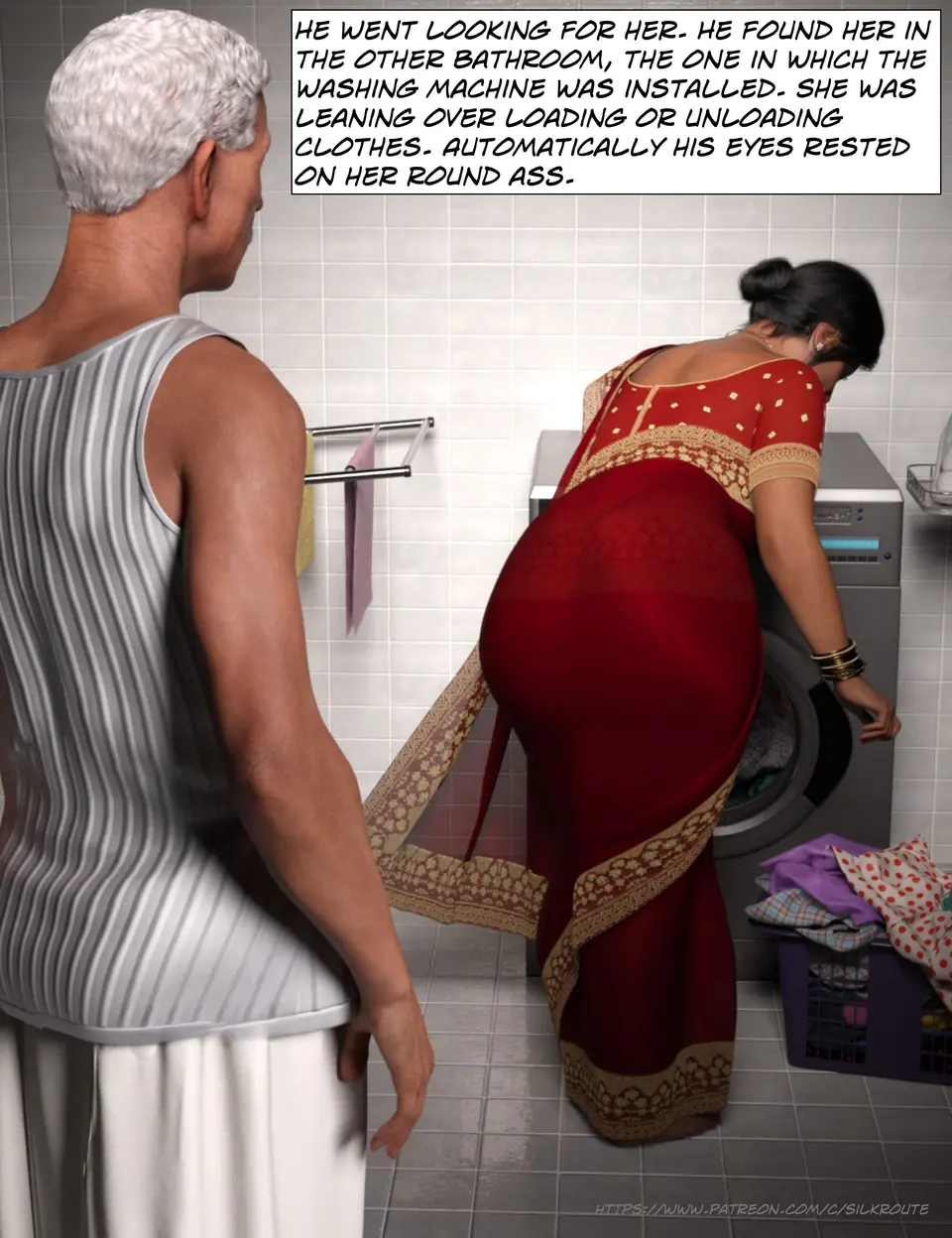 Silk Route – Masala Moments [Ira Ram] porn comic — Season 1, Chapter 9, page 45