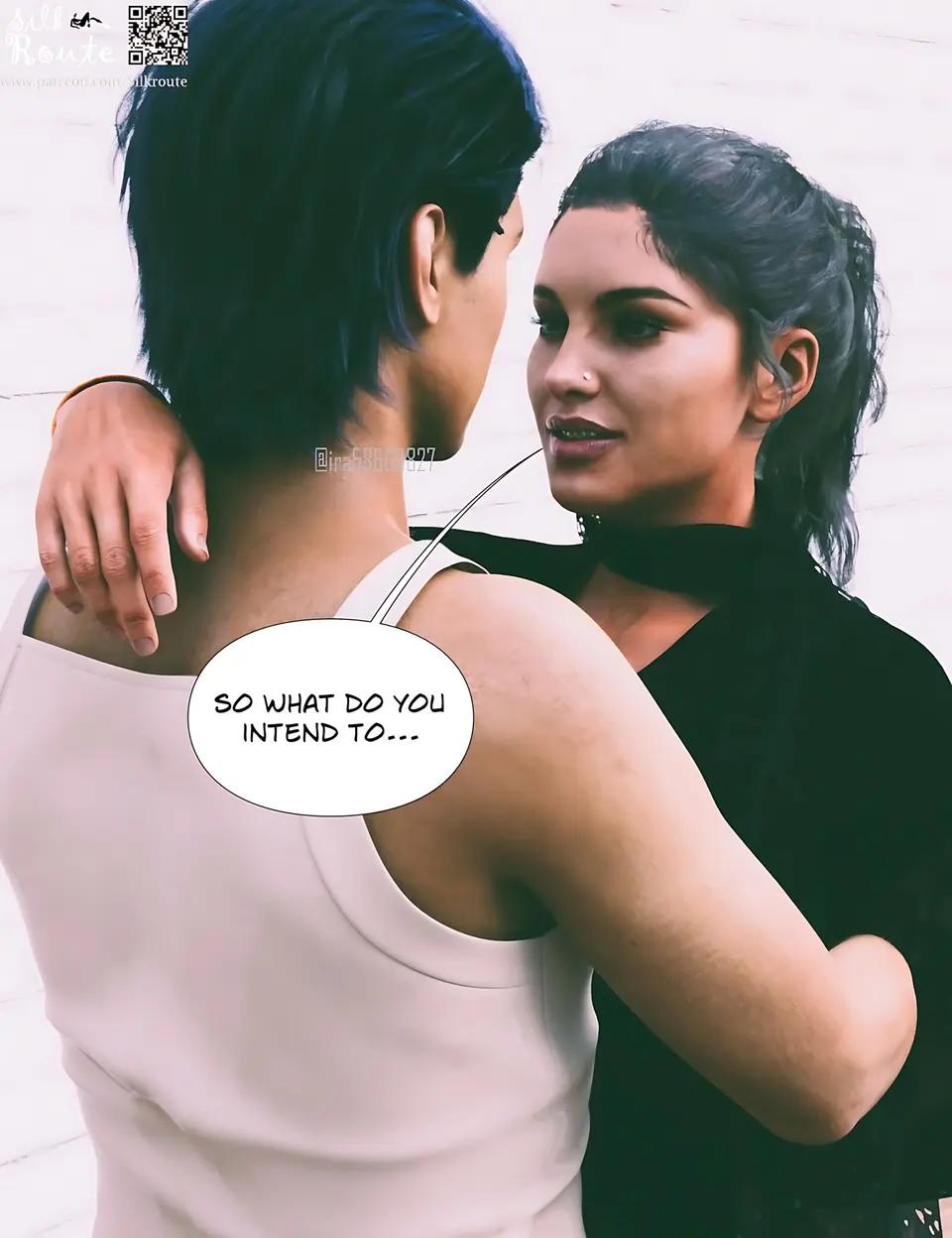 Silk Route – Mom & Me [Ira ram] porn comic — Season 1, Chapter 2, page 4