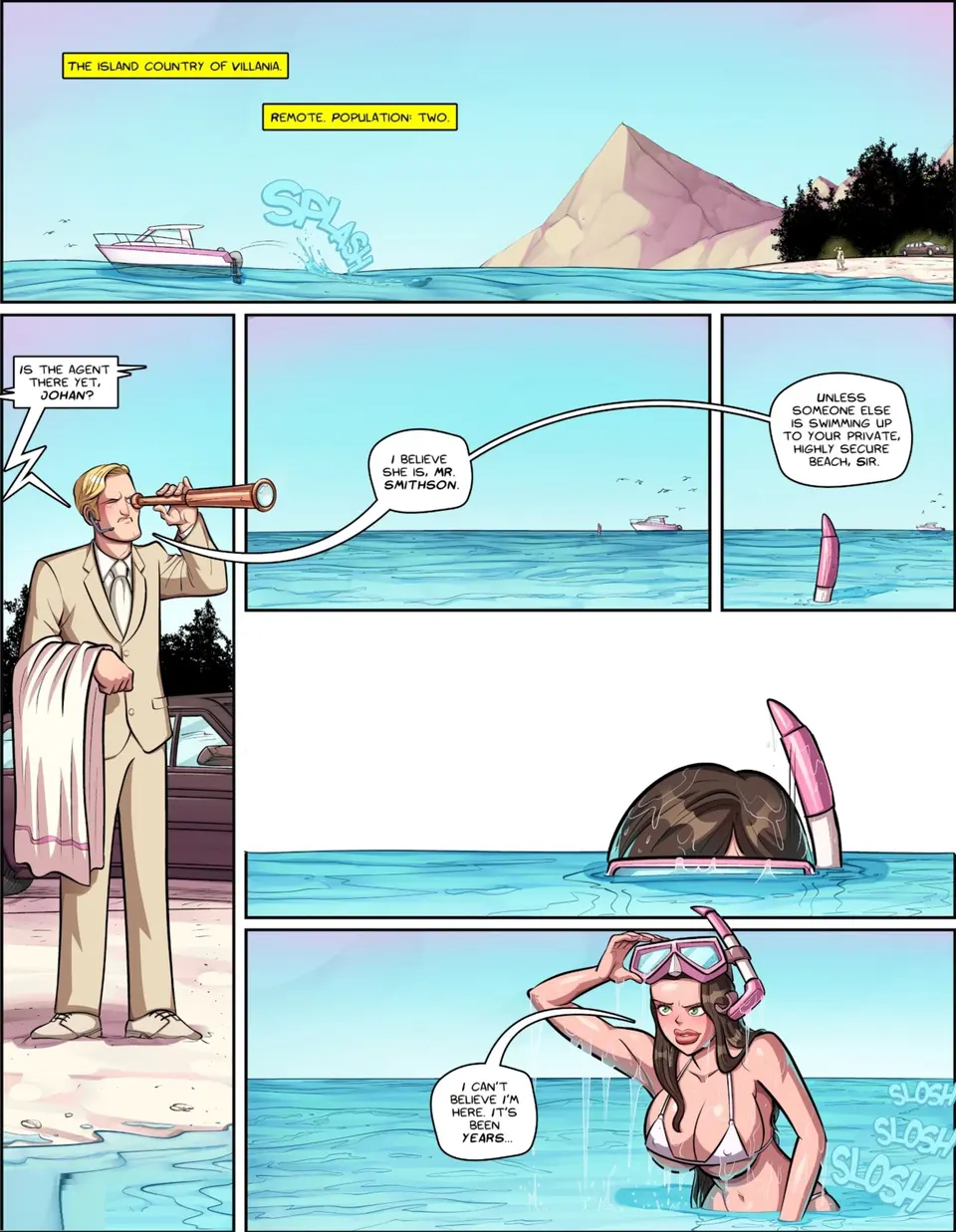 Spy Games [Jabcomix] porn comic — Season 1, Chapter 3, page 2