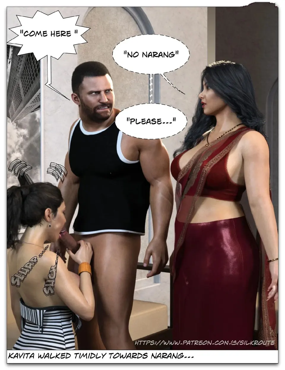 Take Her [Silk Route – Ira Raman] porn comic — Season 1, Chapter 15, page 2