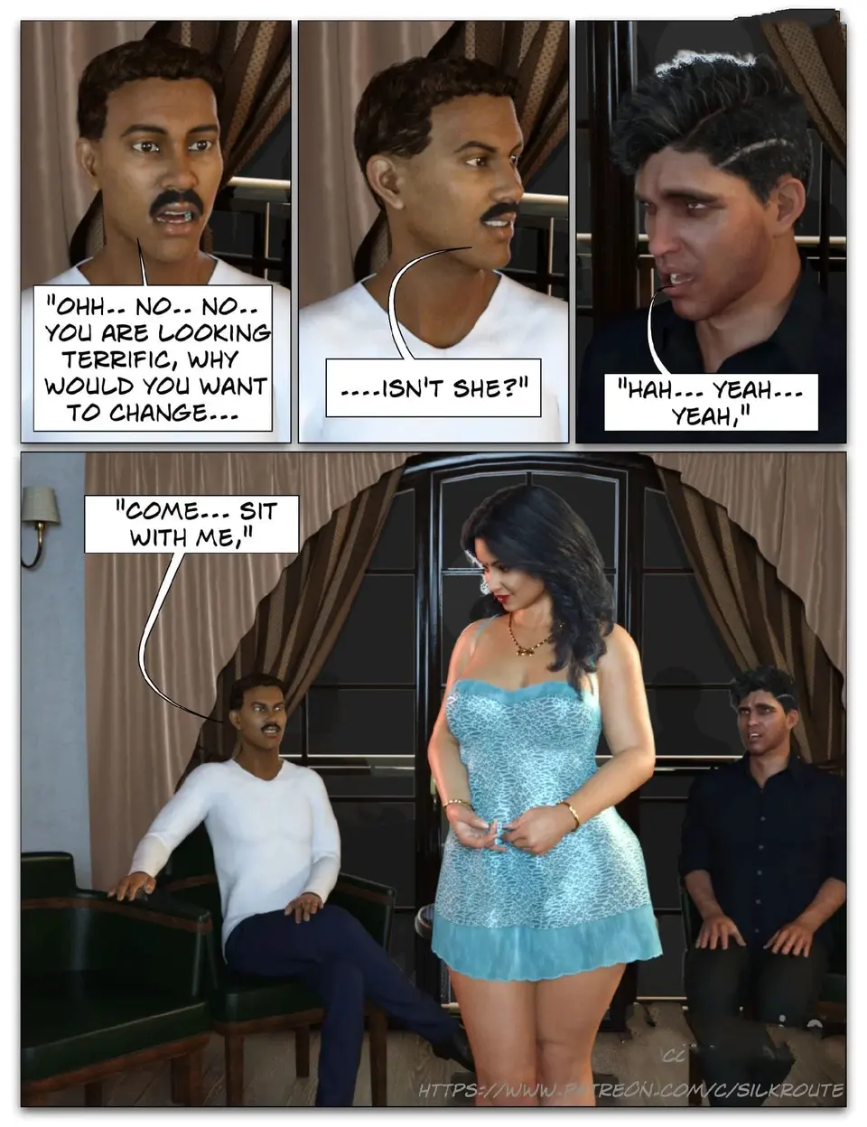 Take Her [Silk Route – Ira Raman] porn comic — Season 1, Chapter 16, page 14