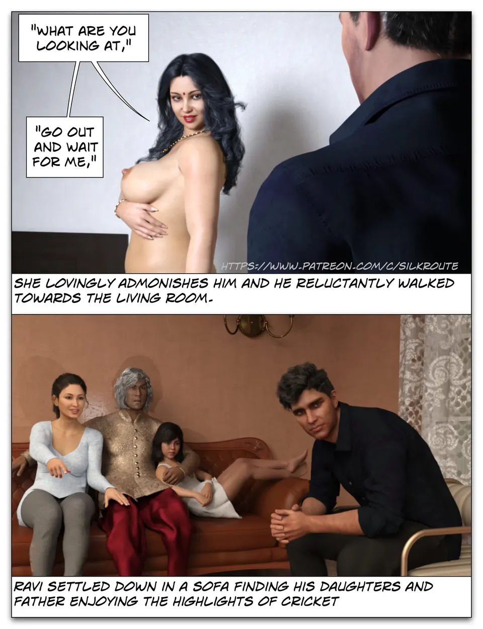 Take Her [Silk Route – Ira Raman] porn comic — Season 1, Chapter 3, page 9