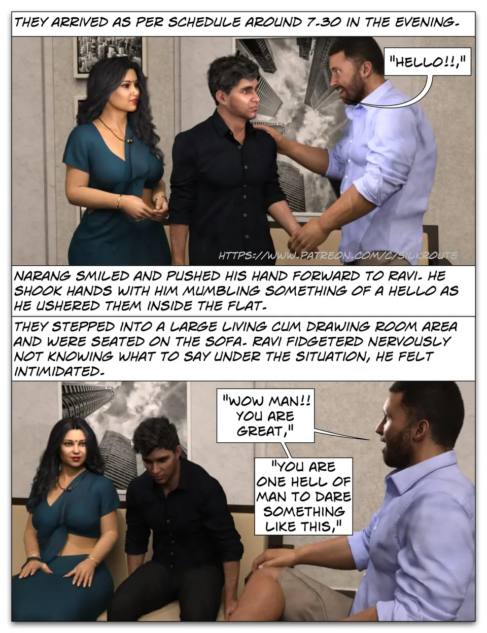 Take Her [Silk Route – Ira Raman] porn comic — Season 1, Chapter 3, page 14