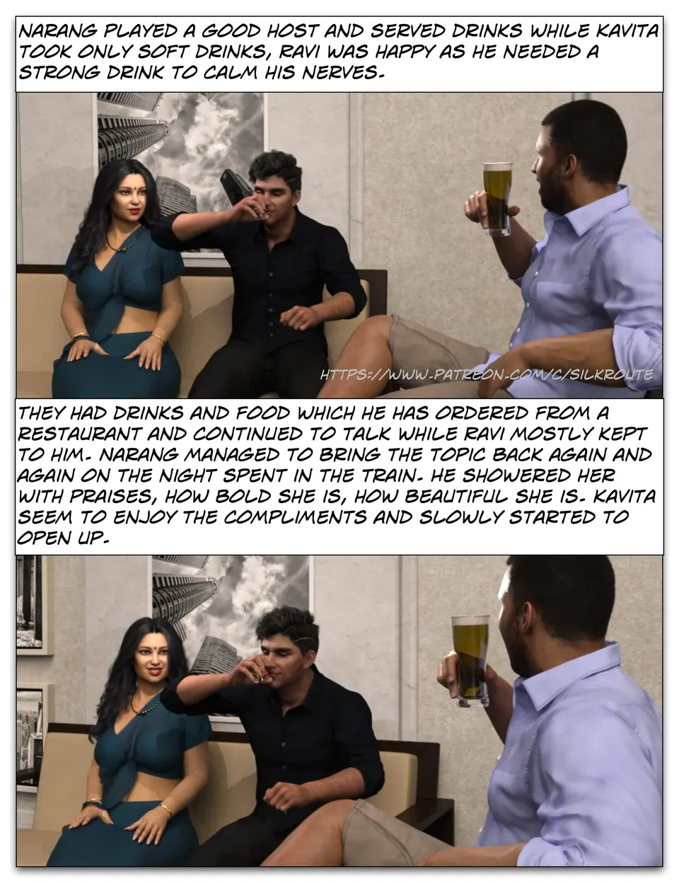 Take Her [Silk Route – Ira Raman] porn comic — Season 1, Chapter 3, page 17