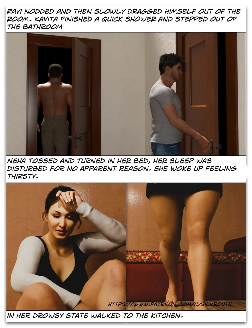 Take Her [Silk Route – Ira Raman] porn comic — Season 1, Chapter 6, page 9