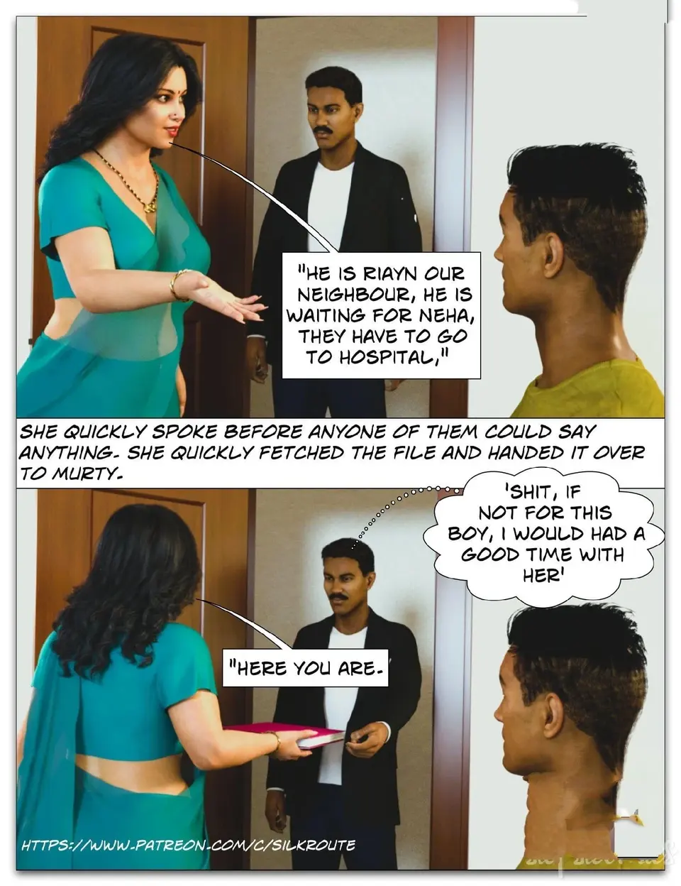 Take Her [Silk Route – Ira Raman] porn comic — Season 1, Chapter 8, page 41