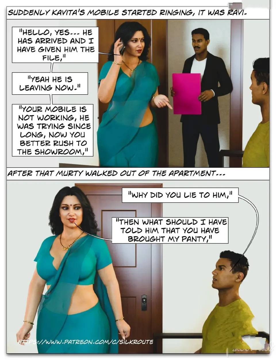 Take Her [Silk Route – Ira Raman] porn comic — Season 1, Chapter 8, page 42