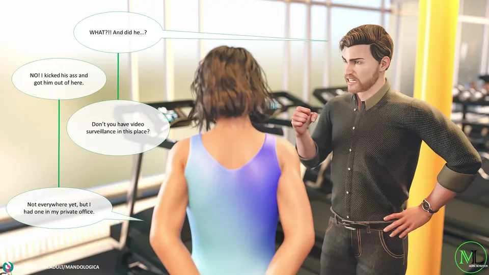 Teamwork [MandoLogica] porn comic — Season 1, Chapter 18, page 8