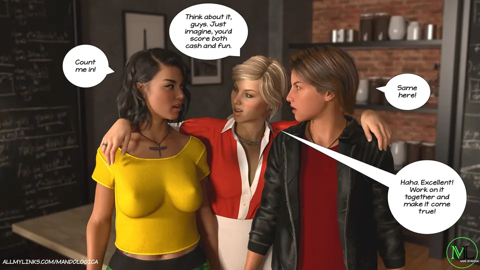 Teamwork [MandoLogica] porn comic — Season 1, Chapter 4, page 125