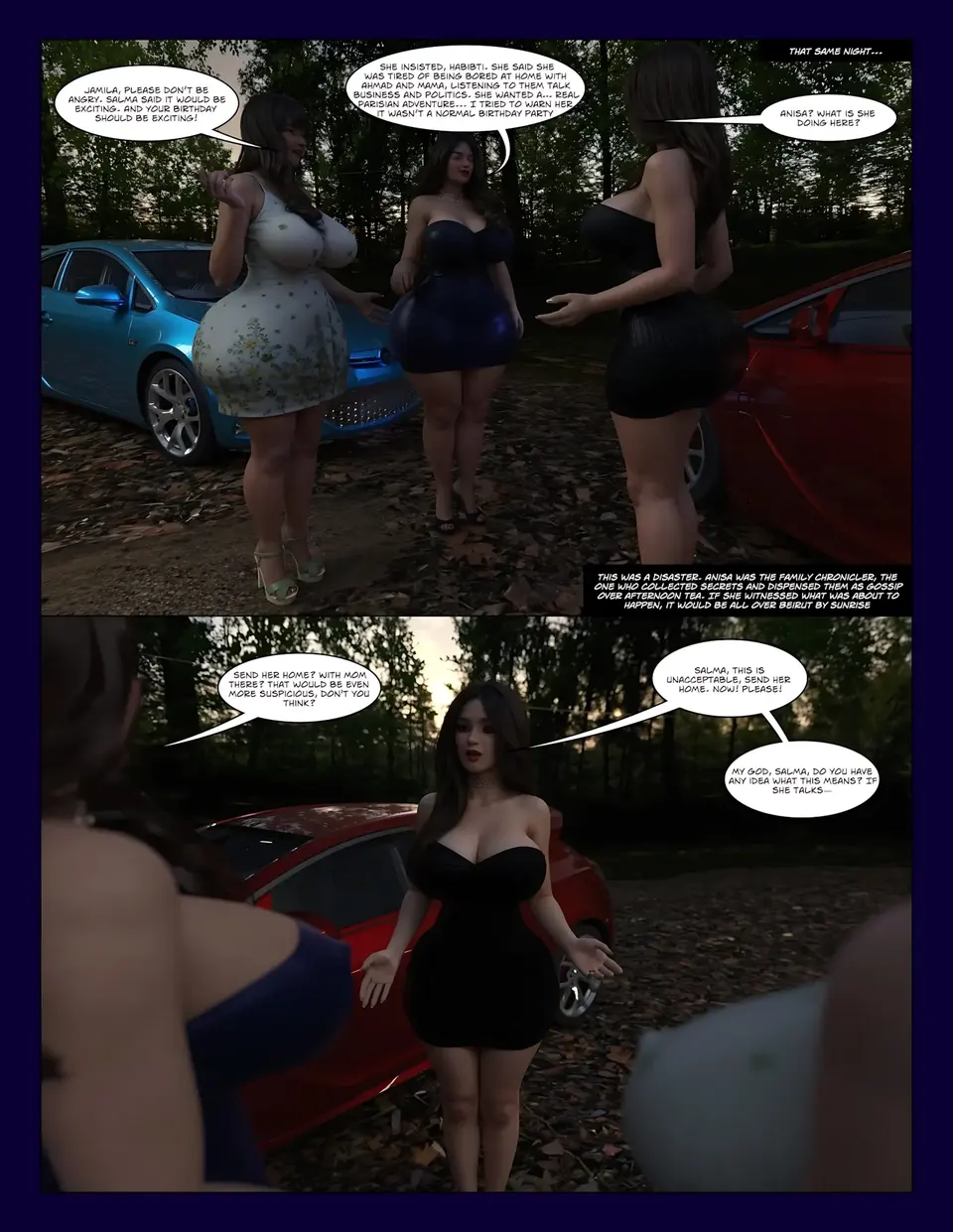 The Anal Queens [Moiarte] porn comic — Season 1, Chapter 1, page 10