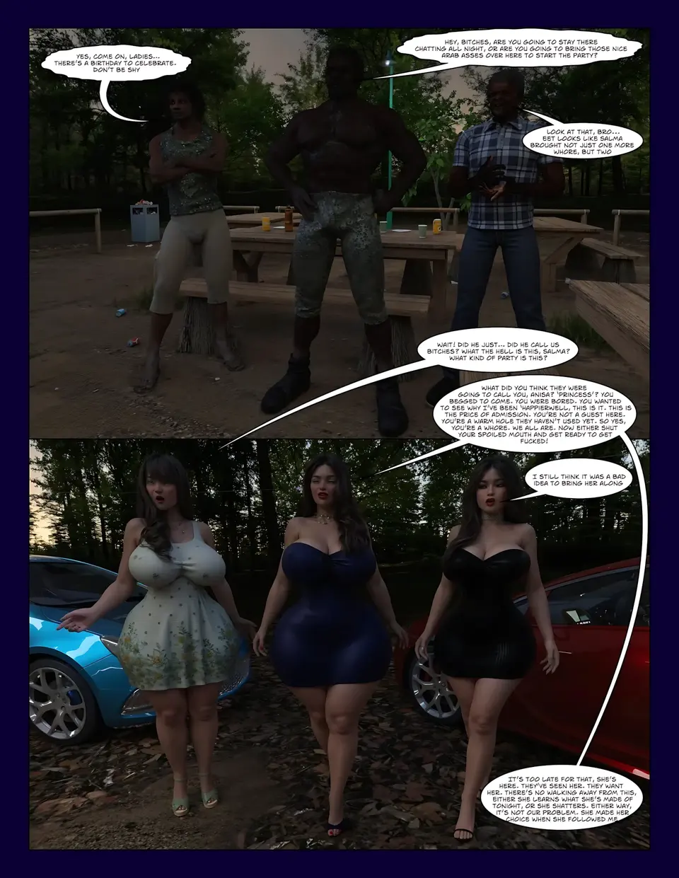 The Anal Queens [Moiarte] porn comic — Season 1, Chapter 1, page 12