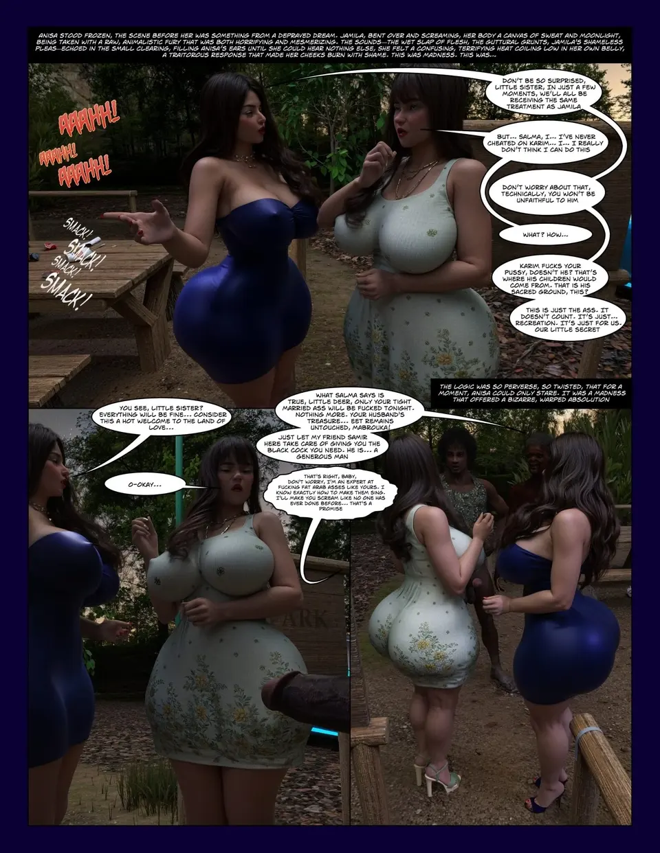 The Anal Queens [Moiarte] porn comic — Season 1, Chapter 1, page 19