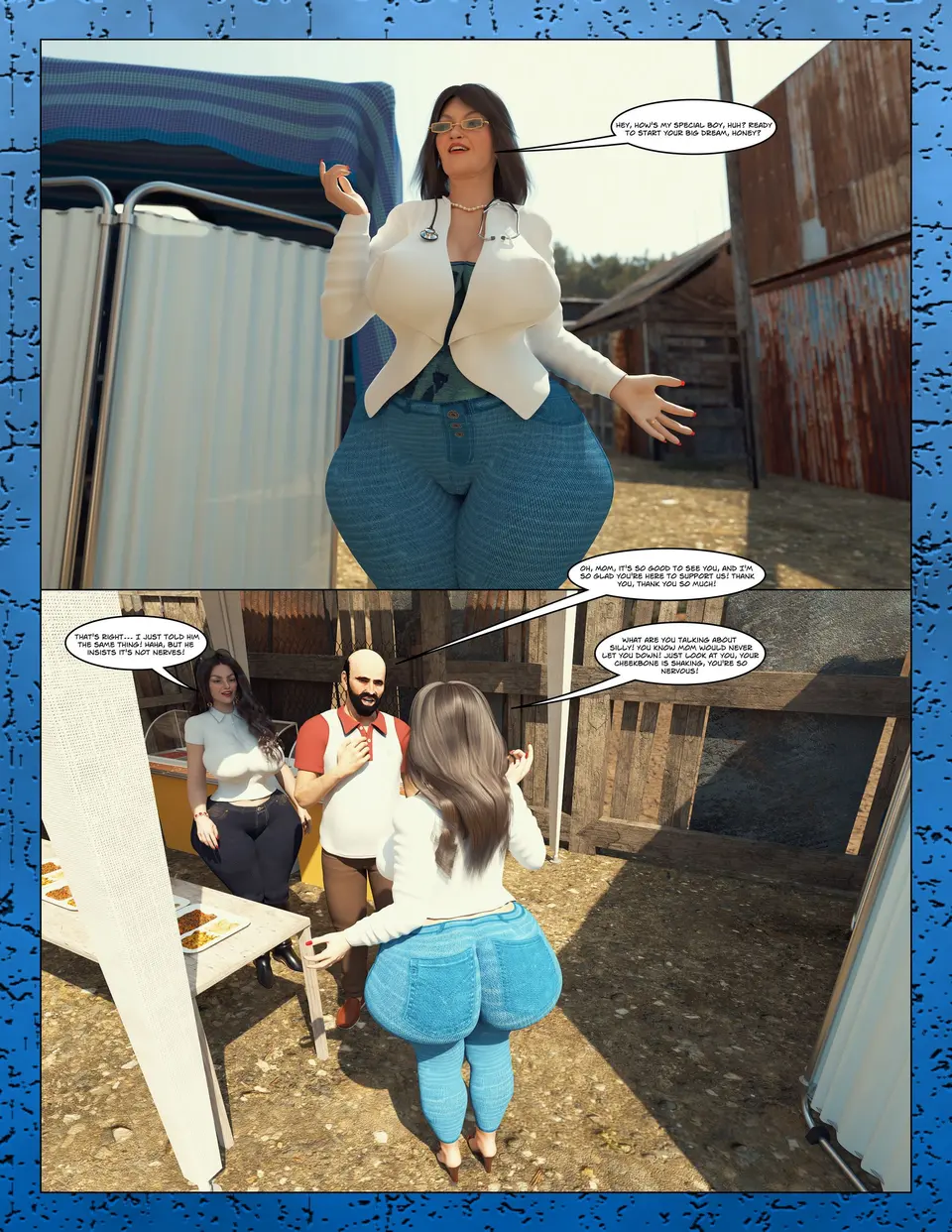 The Anal Queens [Moiarte] porn comic — Season 1, Chapter 4, page 8