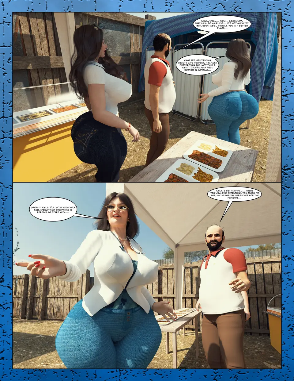 The Anal Queens [Moiarte] porn comic — Season 1, Chapter 4, page 9