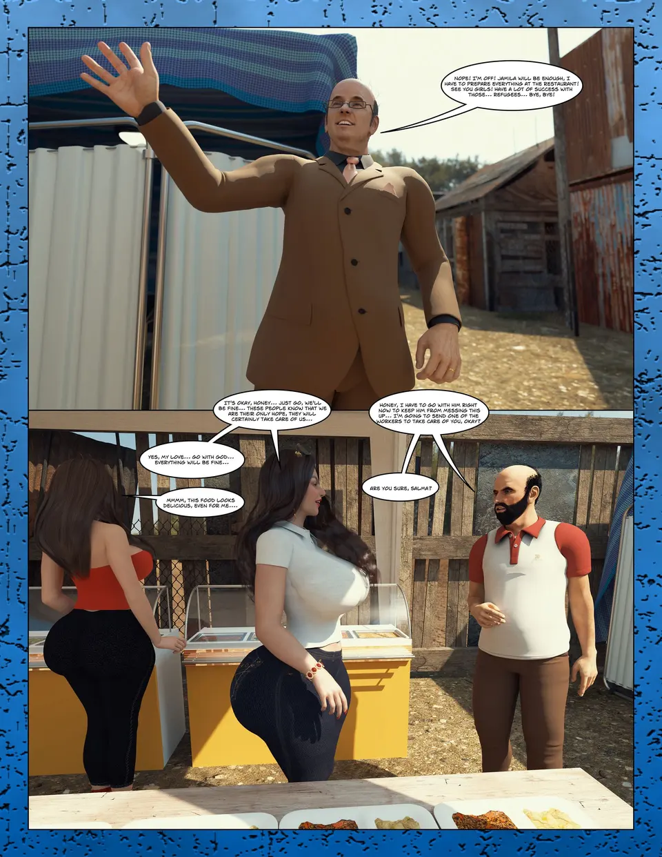 The Anal Queens [Moiarte] porn comic — Season 1, Chapter 4, page 12