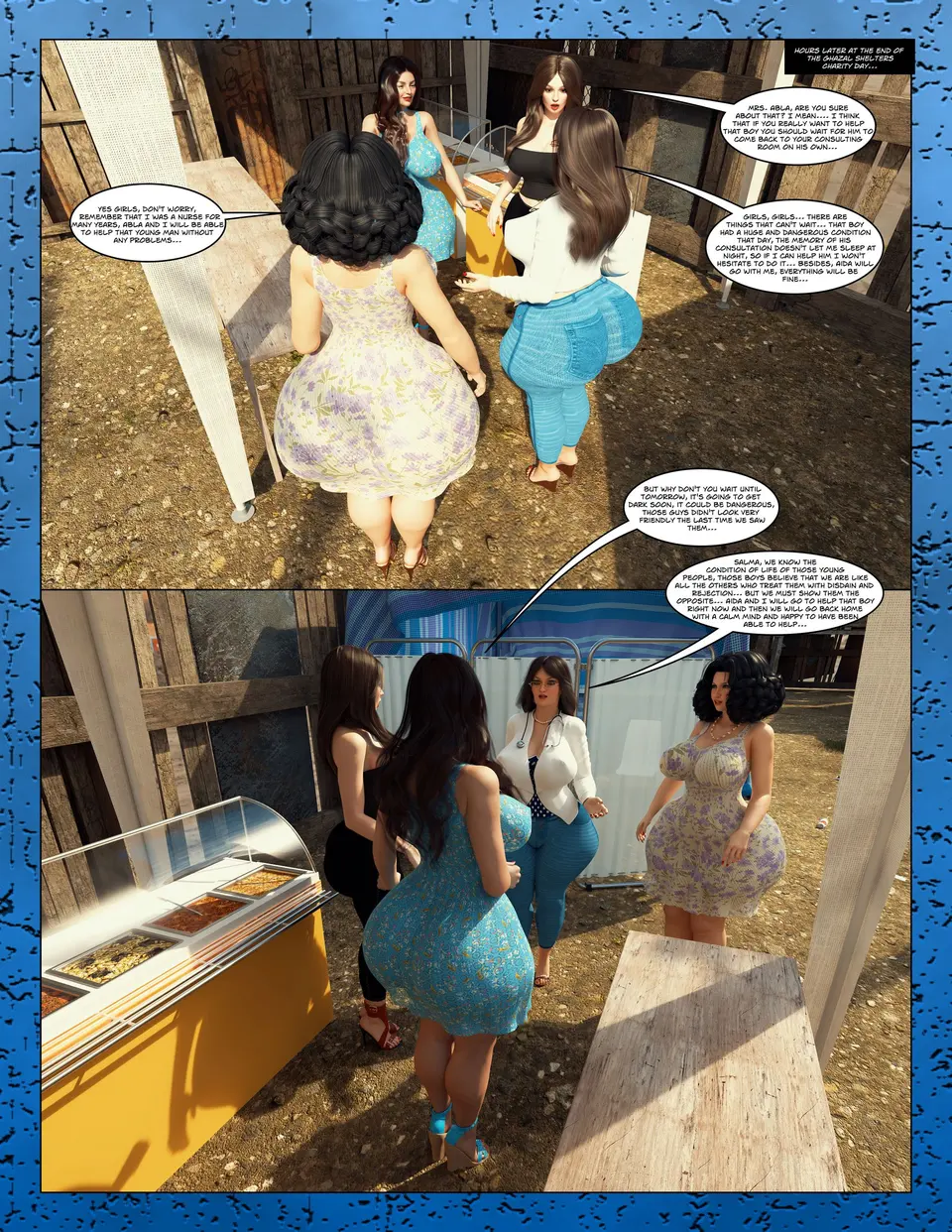 The Anal Queens [Moiarte] porn comic — Season 1, Chapter 4, page 34