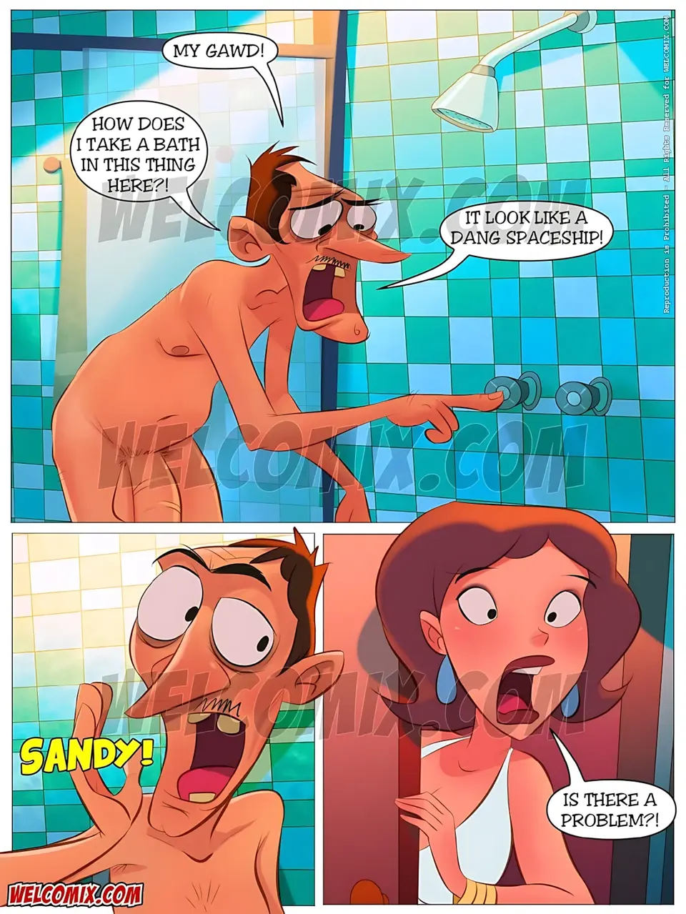 The Hillbilly Farm porn comic — Season 1, Chapter 15, page 7