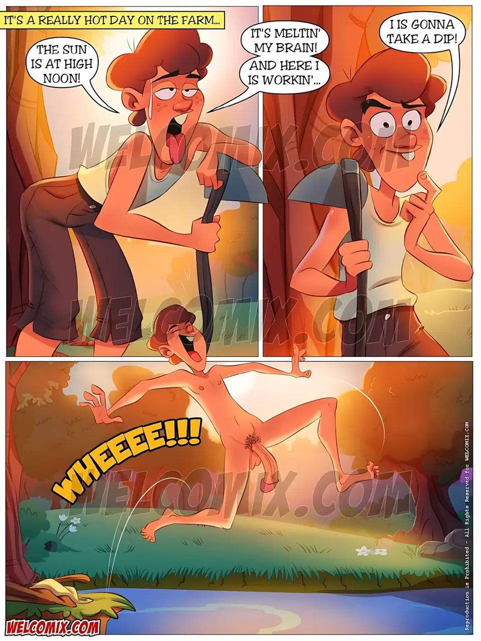 The Hillbilly Farm porn comic — Season 1, Chapter 18, page 2