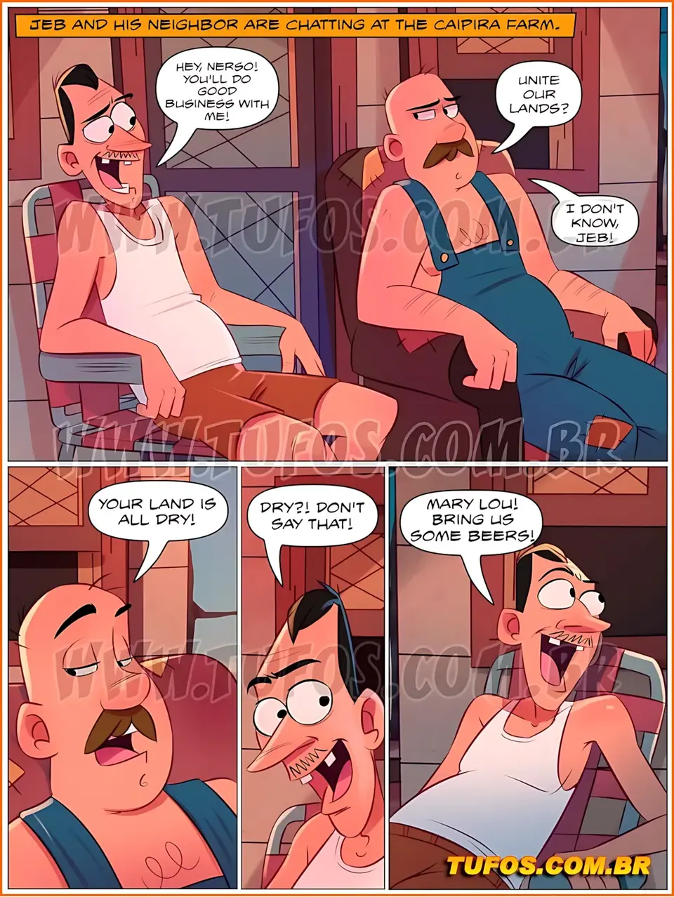 The Hillbilly Farm porn comic — Season 1, Chapter 36, page 2
