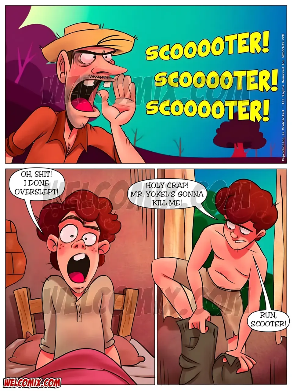The Hillbilly Farm porn comic — Season 1, Chapter 5, page 3