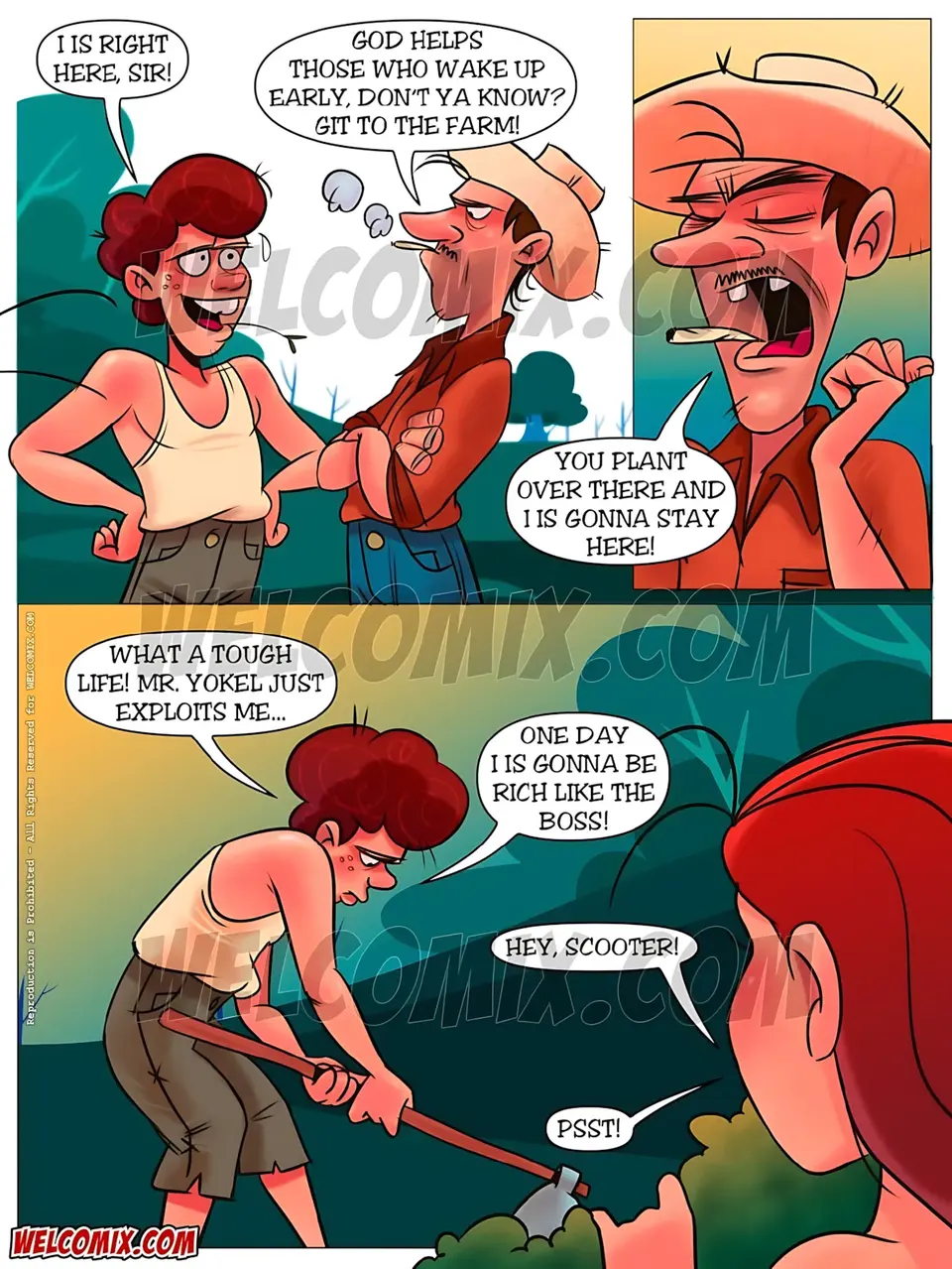 The Hillbilly Farm porn comic — Season 1, Chapter 5, page 4
