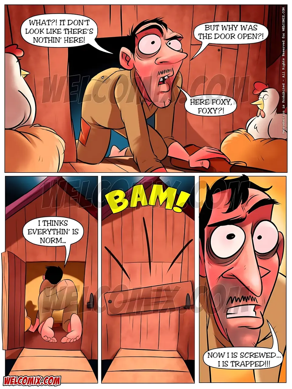 The Hillbilly Farm porn comic — Season 1, Chapter 8, page 5