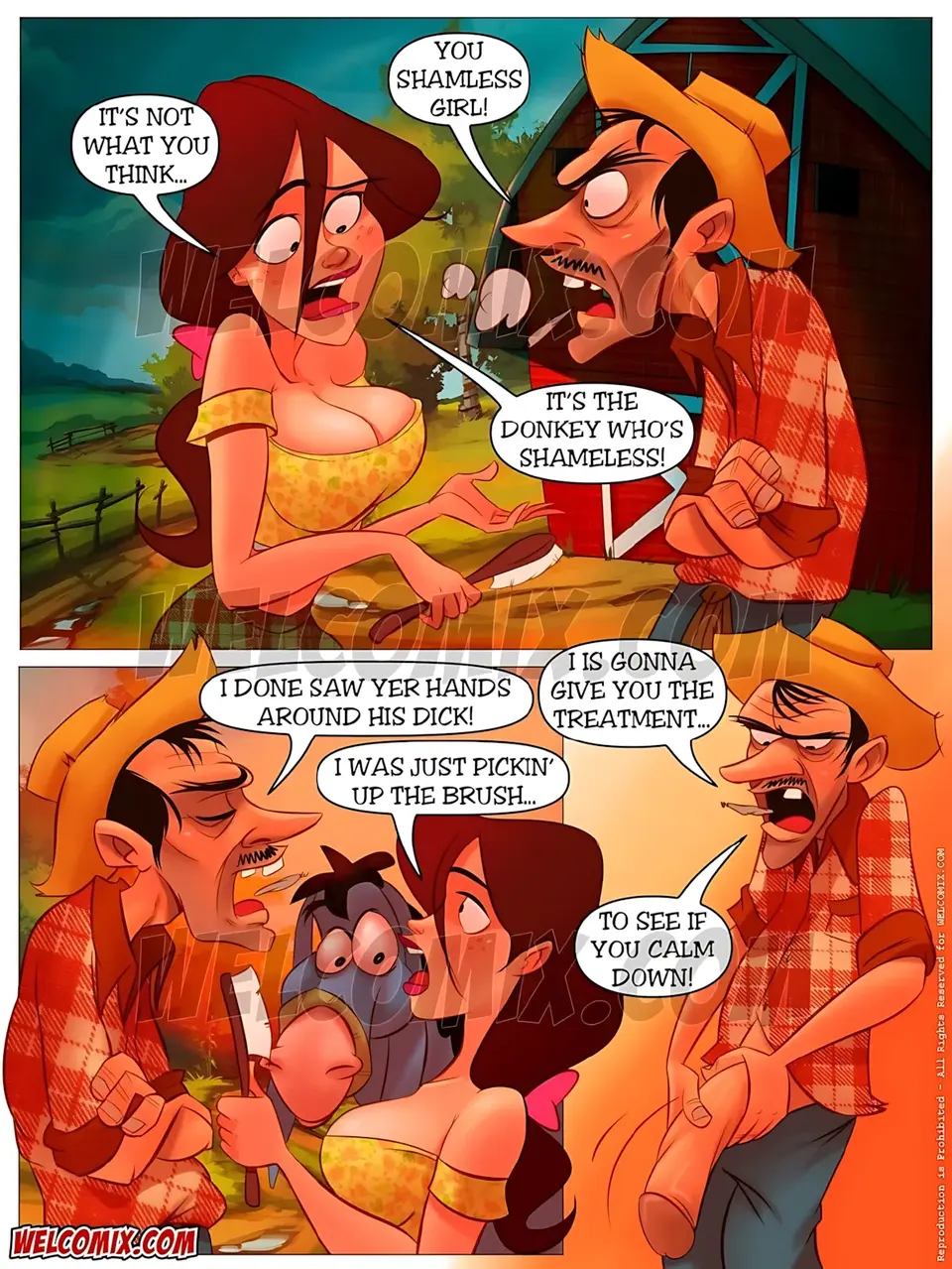 The Hillbilly Farm porn comic — Season 1, Chapter 9, page 6