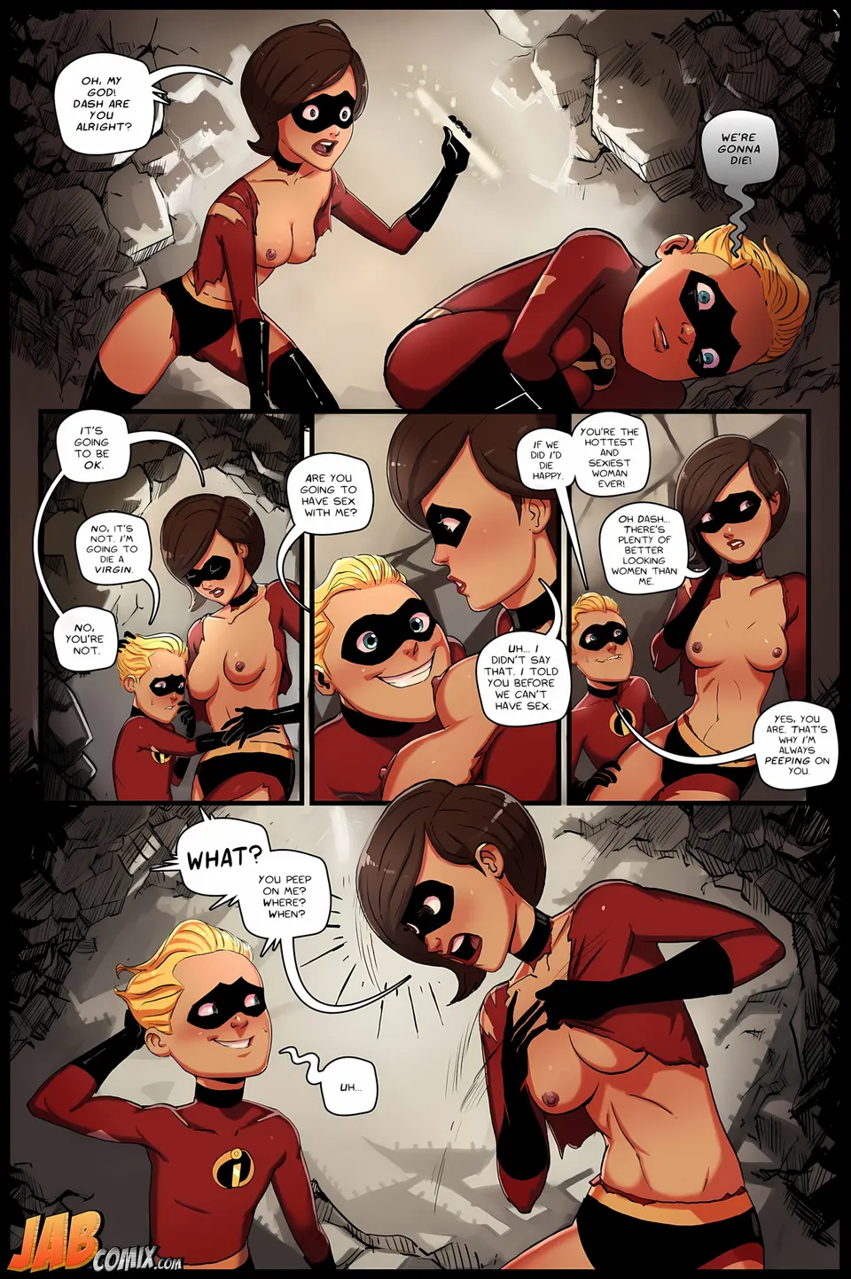 The Improbables porn comic — Season 1, Chapter 2, page 4