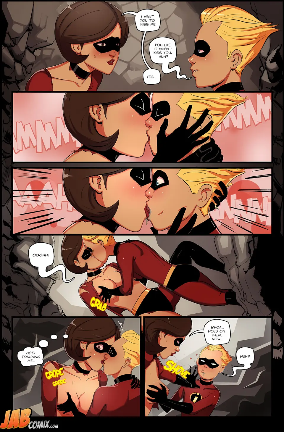 The Improbables porn comic — Season 1, Chapter 2, page 7