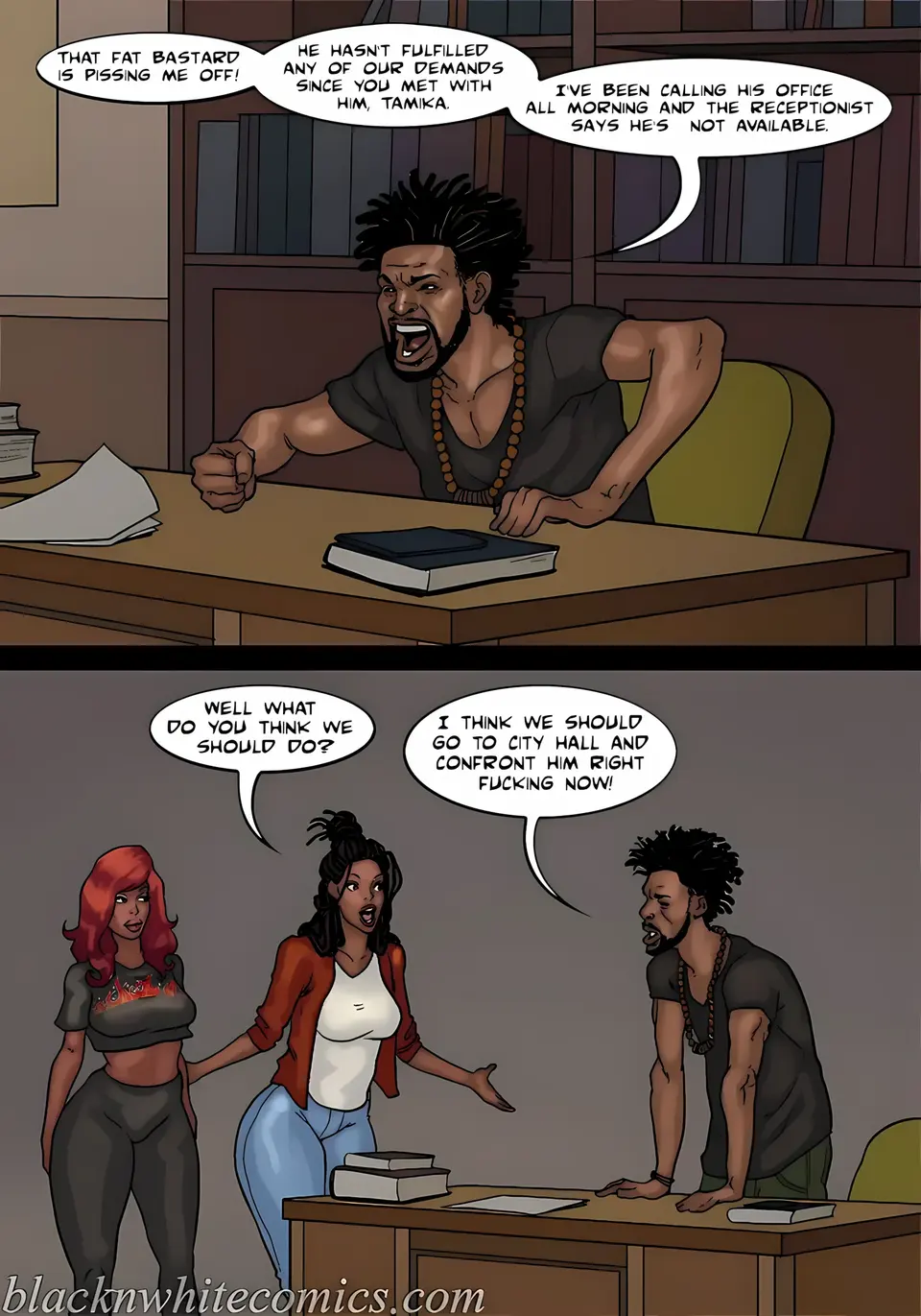 The Mayor [BlackNWhiteComics] porn comic — Season 1, Chapter 3, page 2