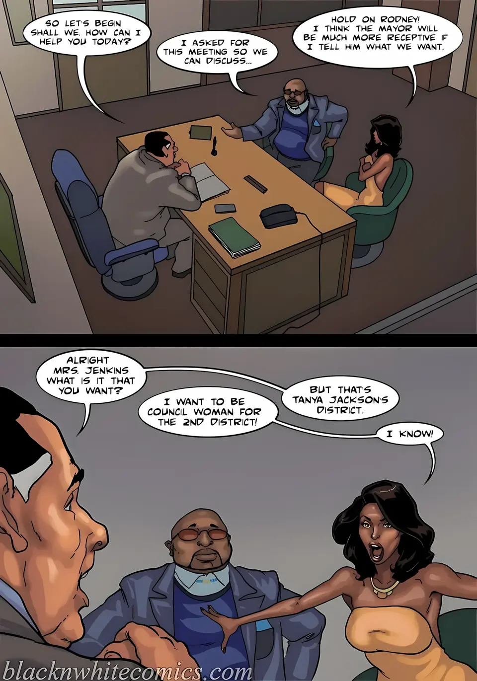 The Mayor [BlackNWhiteComics] porn comic — Season 1, Chapter 3, page 21