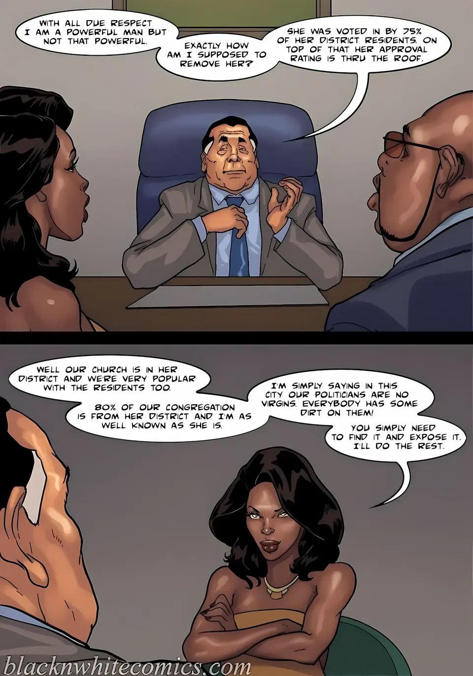 The Mayor [BlackNWhiteComics] porn comic — Season 1, Chapter 3, page 22