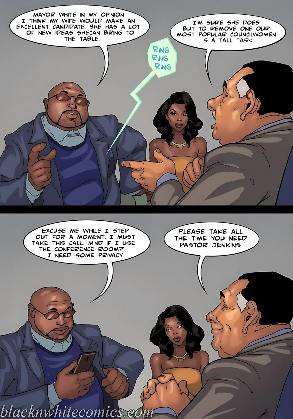 The Mayor [BlackNWhiteComics] porn comic — Season 1, Chapter 3, page 23