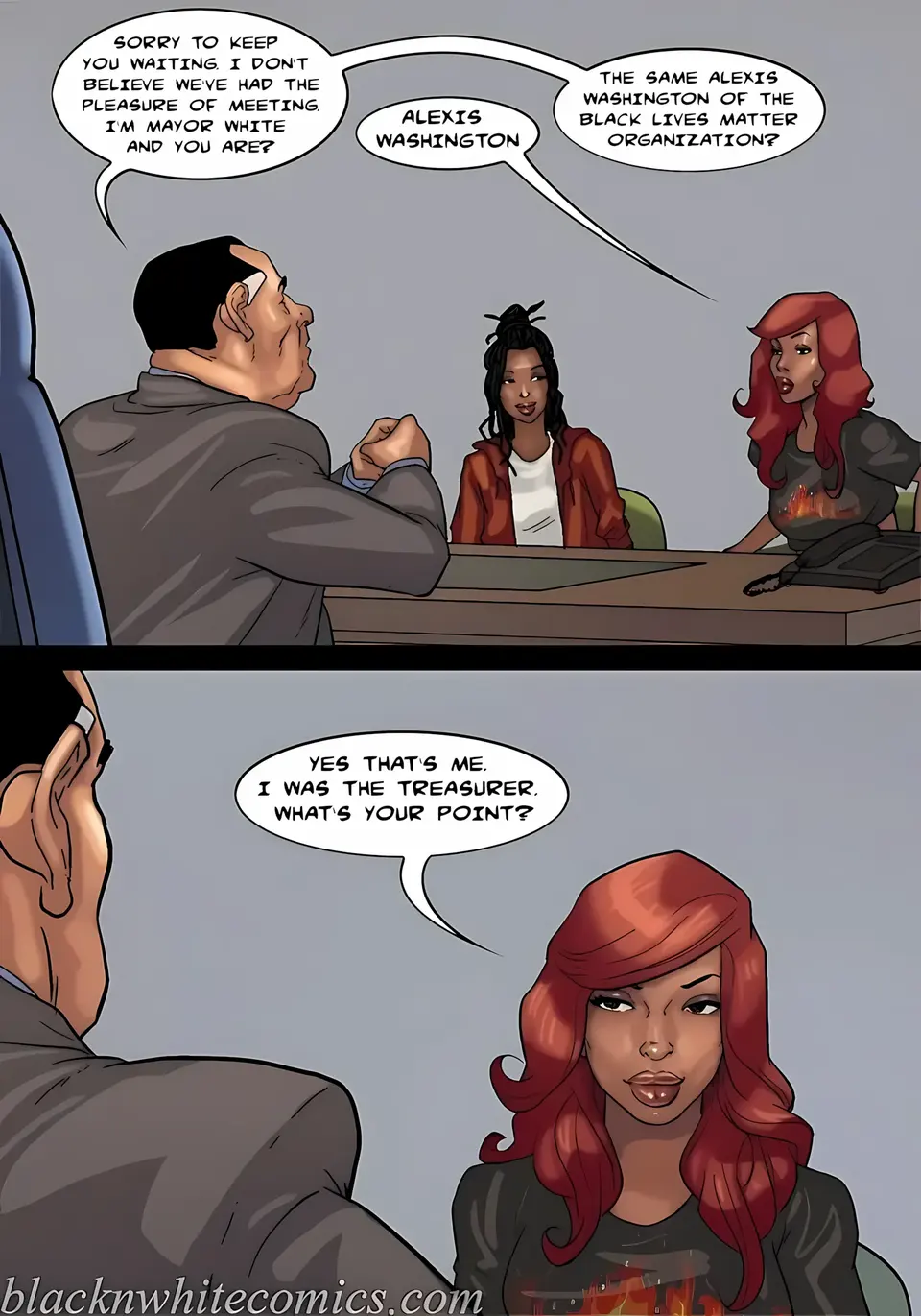 The Mayor [BlackNWhiteComics] porn comic — Season 1, Chapter 3, page 54