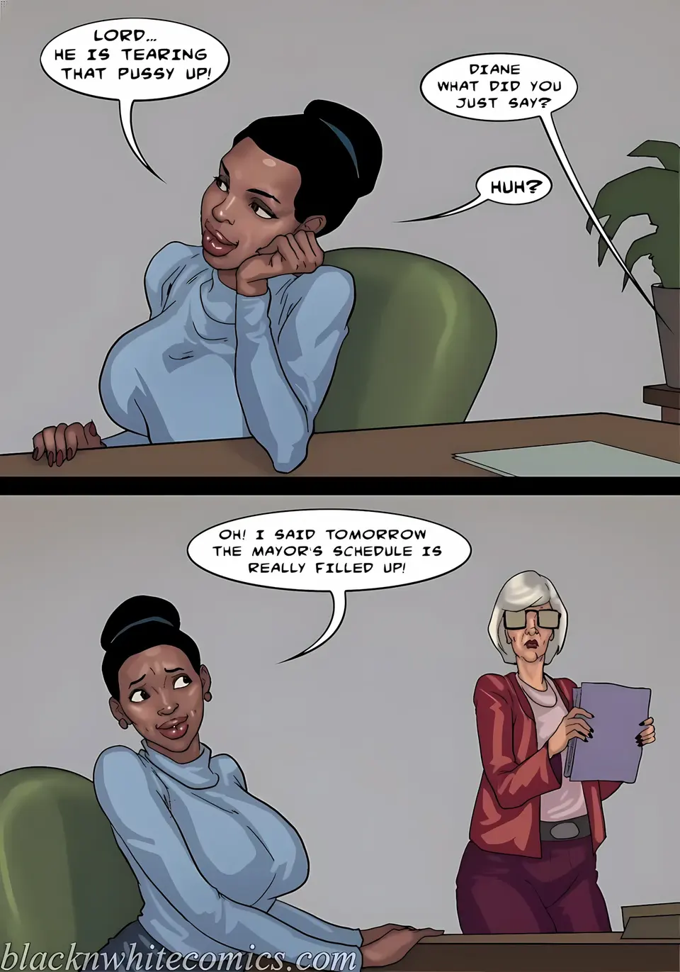 The Mayor [BlackNWhiteComics] porn comic — Season 1, Chapter 3, page 159