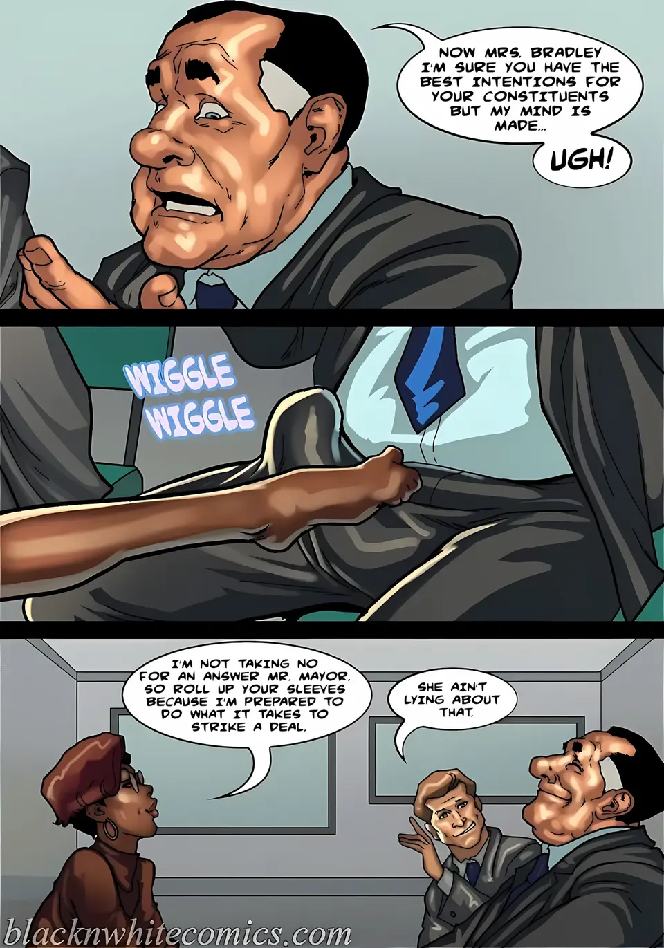 The Mayor [BlackNWhiteComics] porn comic — Season 1, Chapter 4, page 98