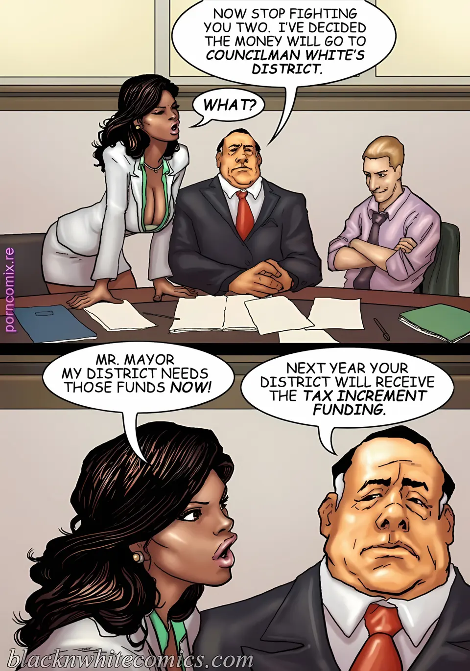 The Mayor [BlackNWhiteComics] porn comic — Season 1, Chapter 6, page 17