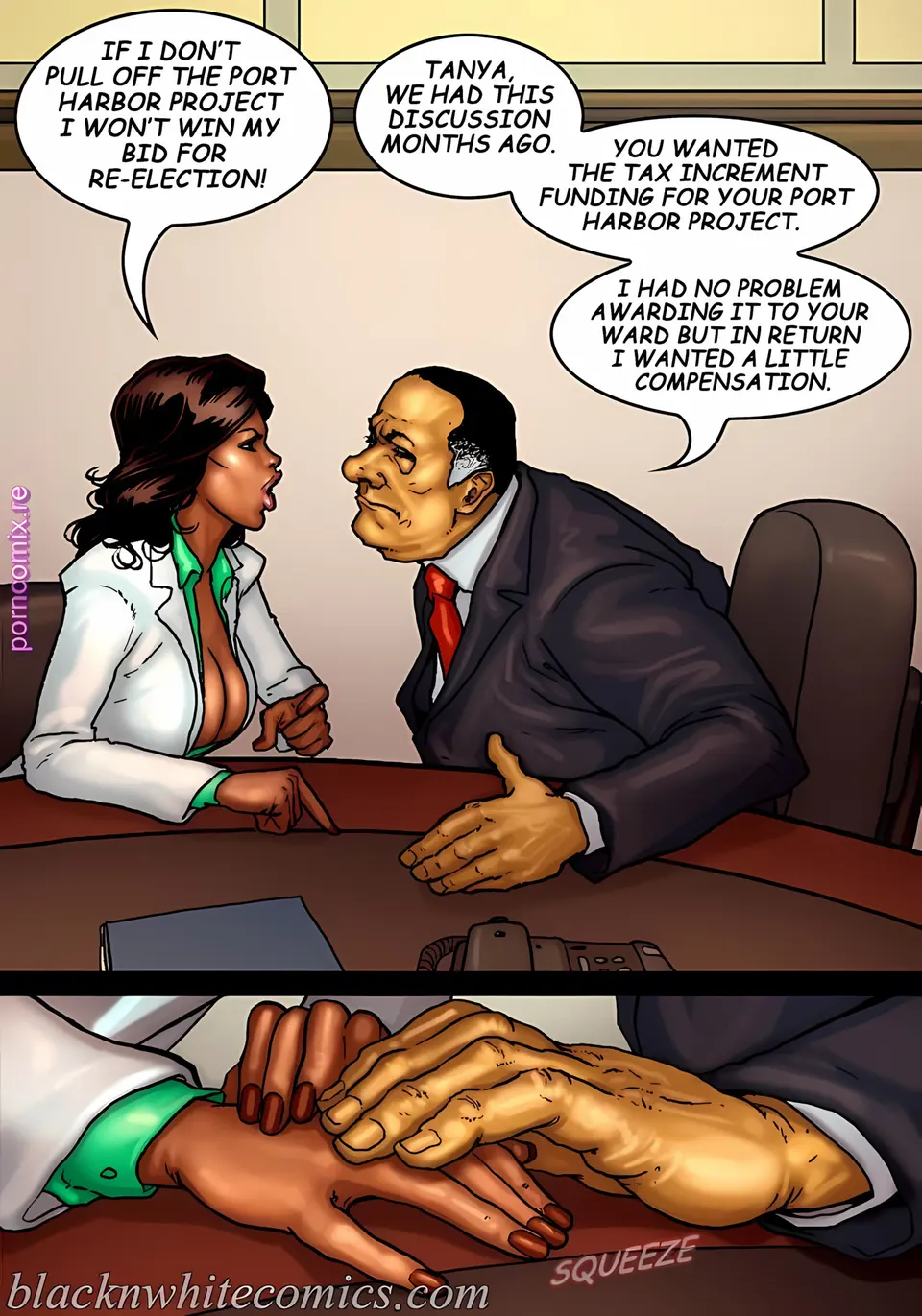The Mayor [BlackNWhiteComics] porn comic — Season 1, Chapter 6, page 19