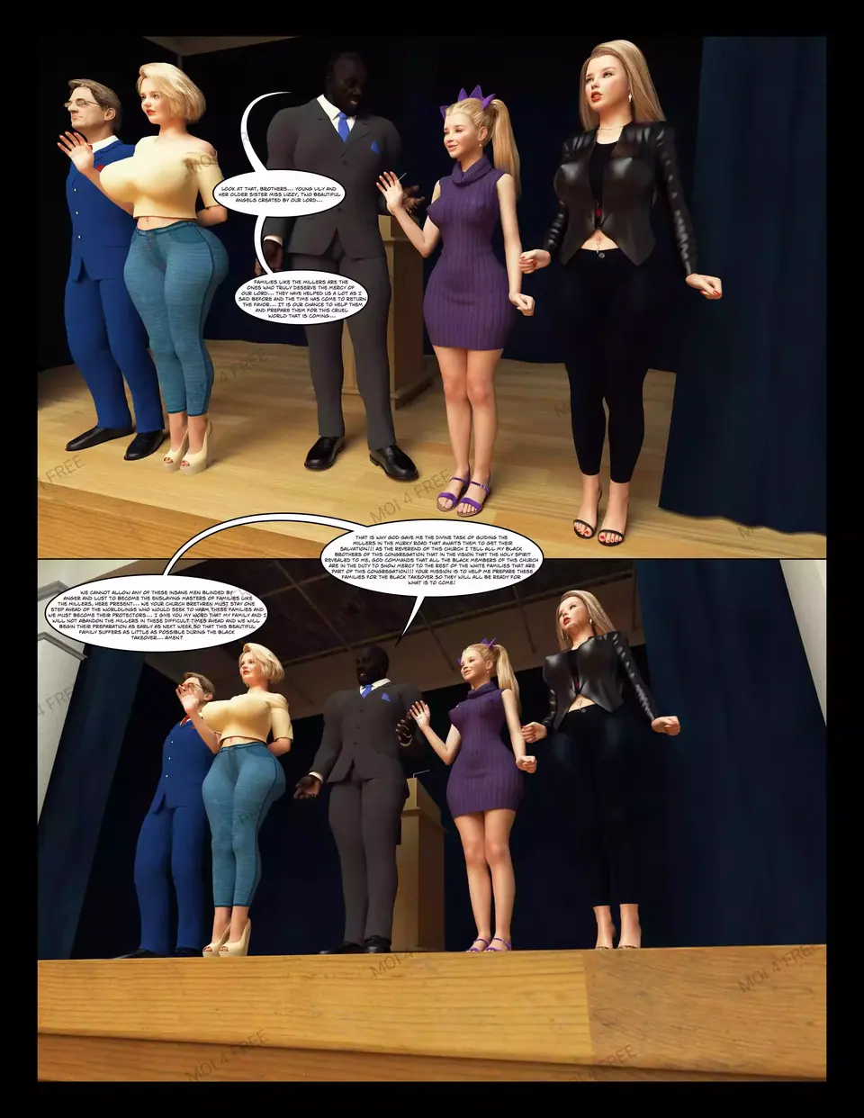 The Millers [Moiarte] porn comic — Season 1, Chapter 10, page 3