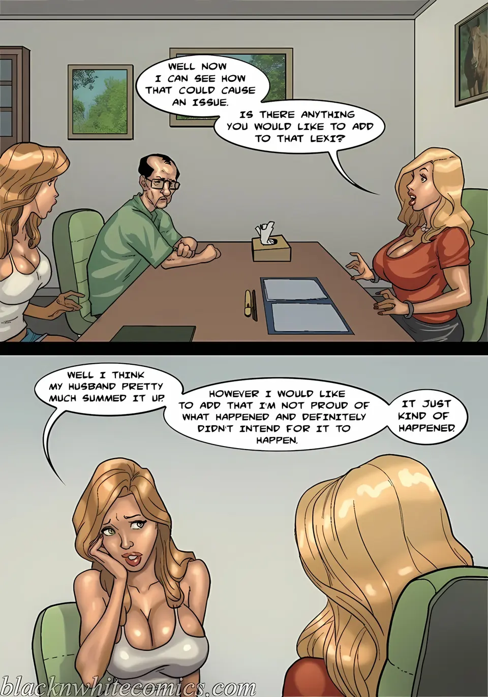 The Poker Game porn comic — Season 1, Chapter 2, page 15